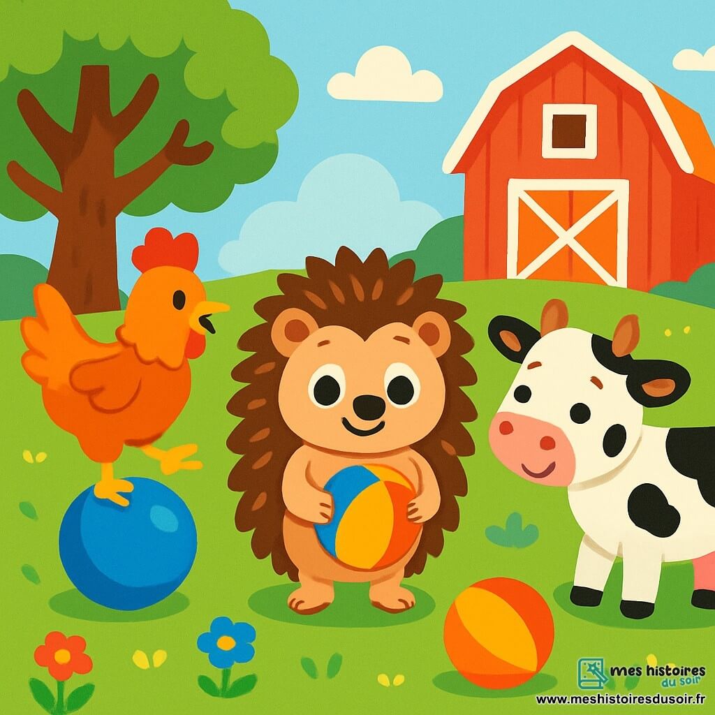 Le trésor rigolo du petit hérisson | Histoire amusante avec un animal ...